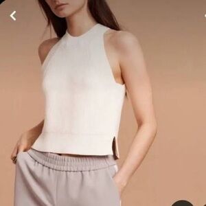Aritzia Cream Tank Top